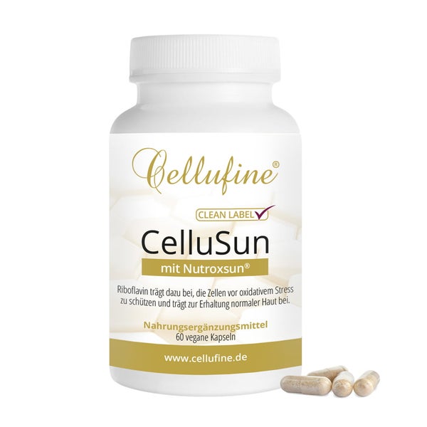 Cellufine® CelluSun mit Nutroxsun® - 60 vegane Kapseln 60 St
