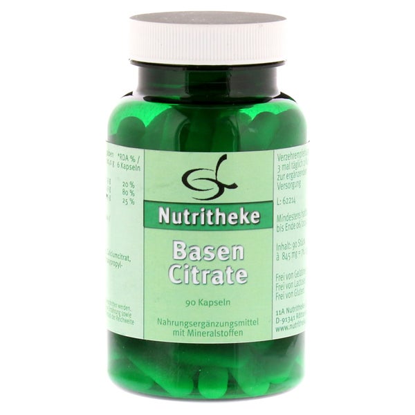 Basen Citrate Kapseln 90 St