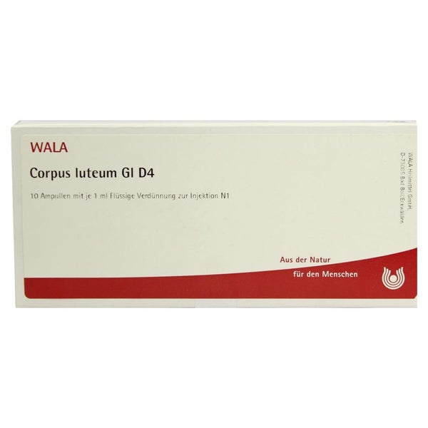 Corpus Luteum GL D 4 Ampullen 10X1 ml