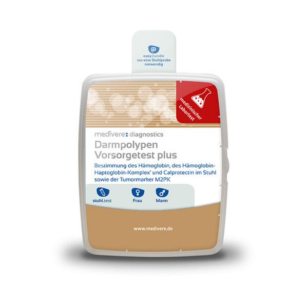 medivere diagnostics Darmpolypen - Vorsorgetest plus - Krebsvorsorge Test 1 St