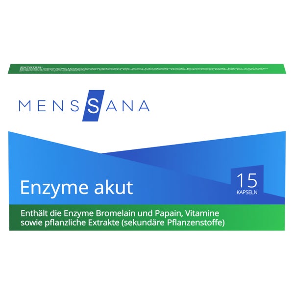 Enzyme akut Menssana Kapseln 15 St