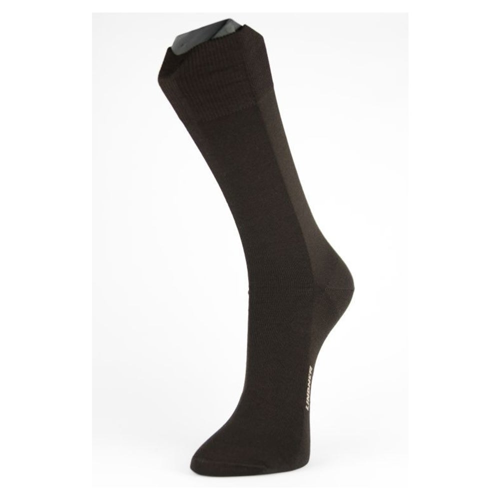 LINDNER® Silversoft® - Diabetikersocken / Neurodermitikersocken, Braun, Gr. 38 - 40 2 St