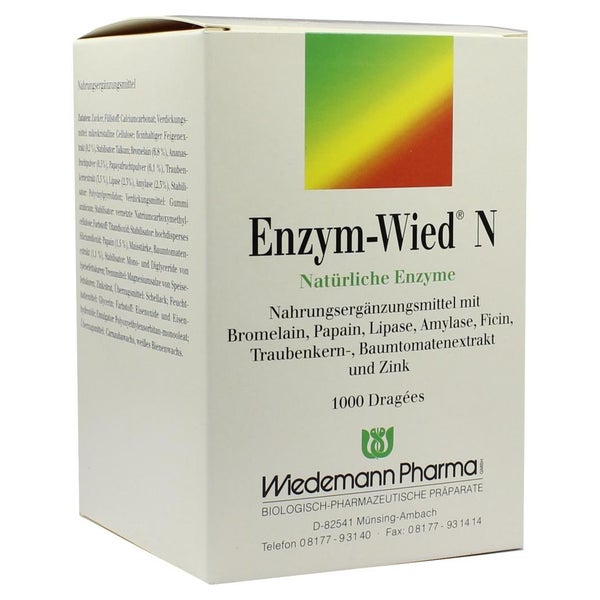 Enzym-wied N Dragees 1000 St