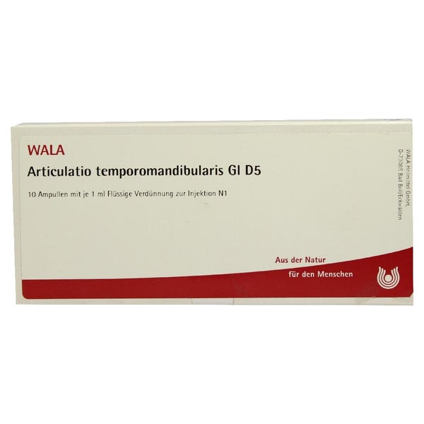 Articulatio Temporomandibularis GL D 5 A 10X1 ml
