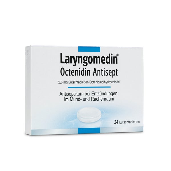 Laryngomedin Octenidin Antisept Lutschtabletten 24 St