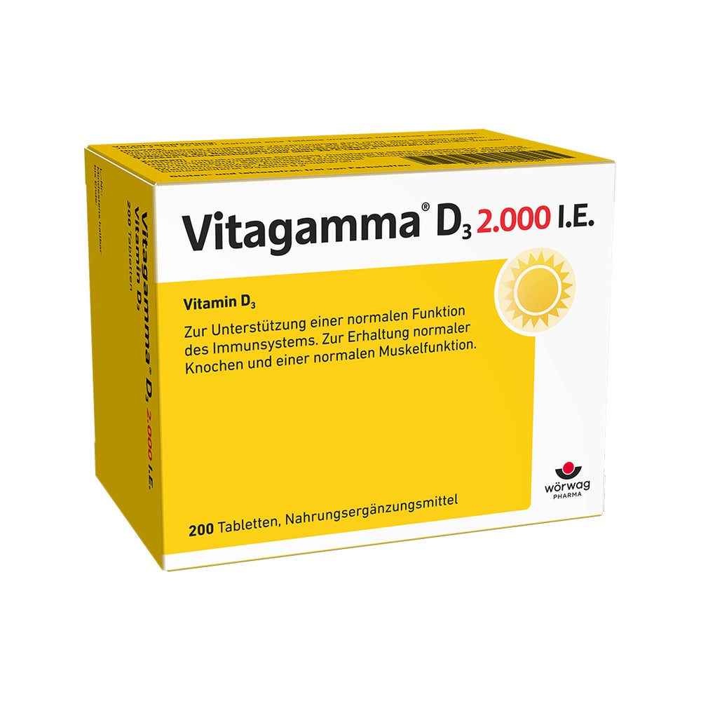 Vitagamma® Vitamin D3 2000 I.E. 200 St