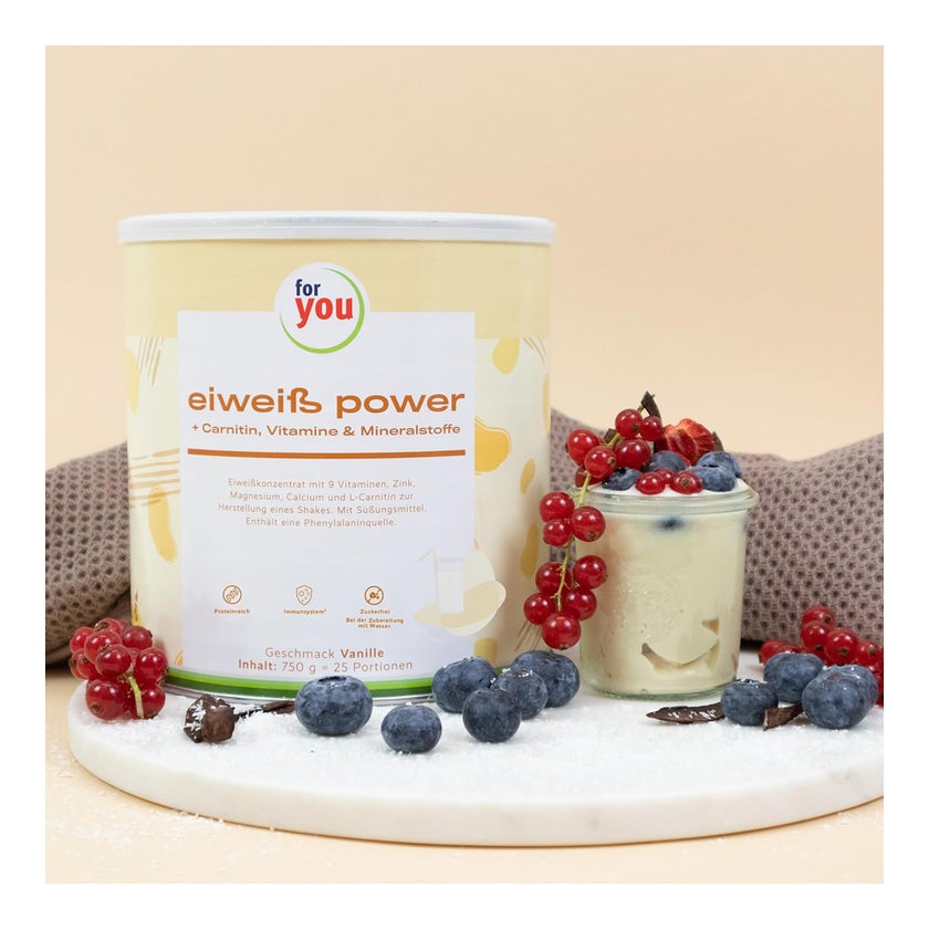 for you eHealth Eiweiß Power Vanille 750 g online kaufen | DocMorris