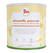 Produktabbildung: For you eHealth Eiweiß Power Vanille 750 g