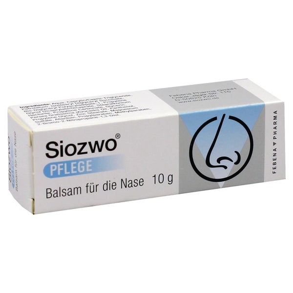 Siozwo Pflege Balsam Nase 10 g