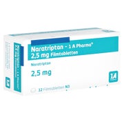 NARATRIPTAN-1A Pharma 2,5 mg Filmtabletten 12 St