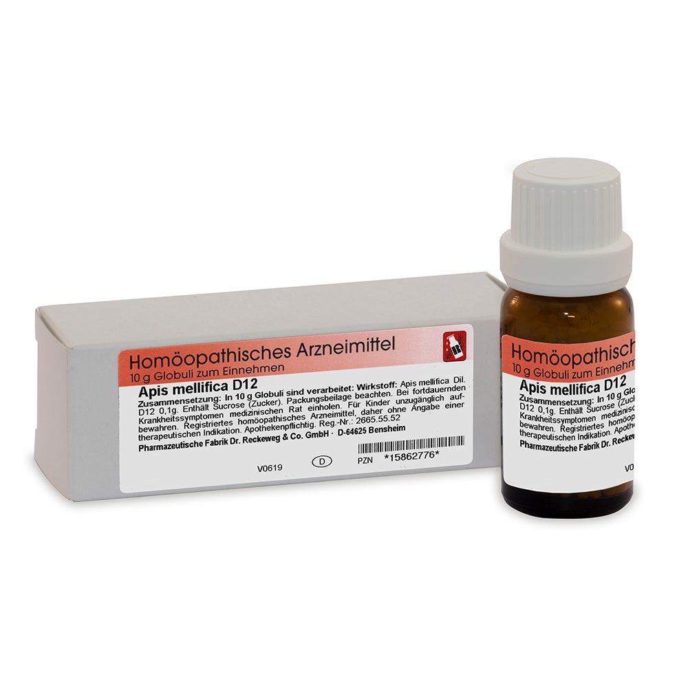 Dr. Reckeweg Apis mellifica D12 Globuli 10 g