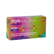 AMPri StyleTutti Frutti Nitrilhandschuhe bunt 96 Stück - L 96 St