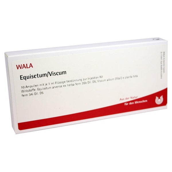 Equisetum/viscum Ampullen 10X1 ml