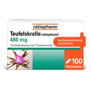 Teufelskralle-ratiopharm 480 mg Filmtabletten 100 St
