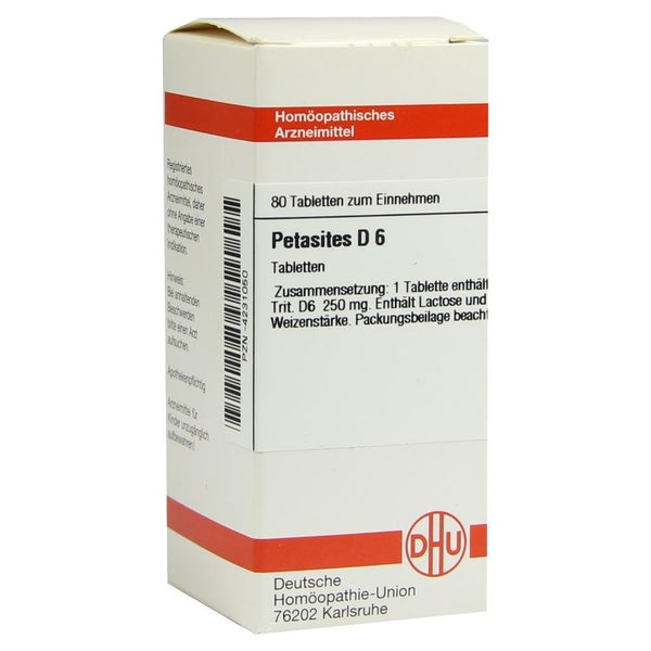 Petasites D 6 Tabletten 80 St