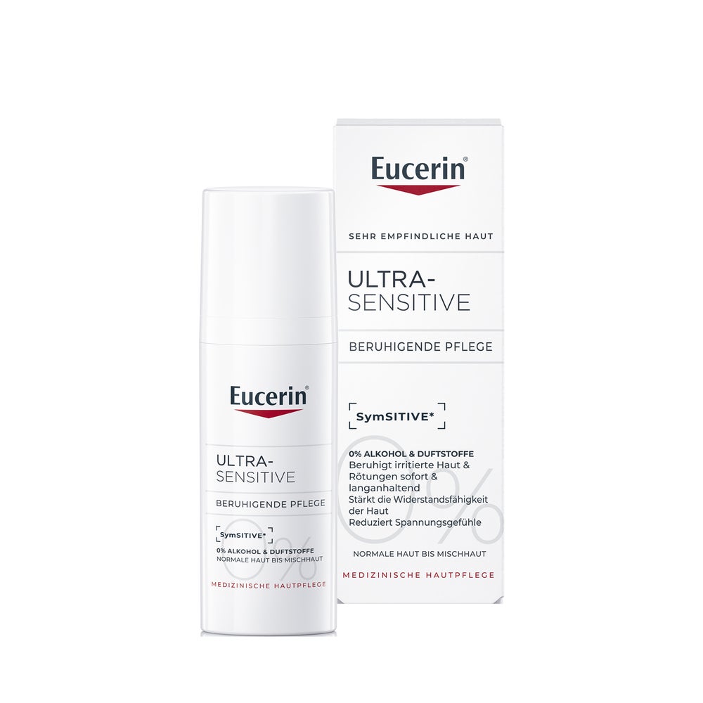 Eucerin Ultra-Sensitive Beruhigende Pflege für Normale bis Mischhaut 50 ml