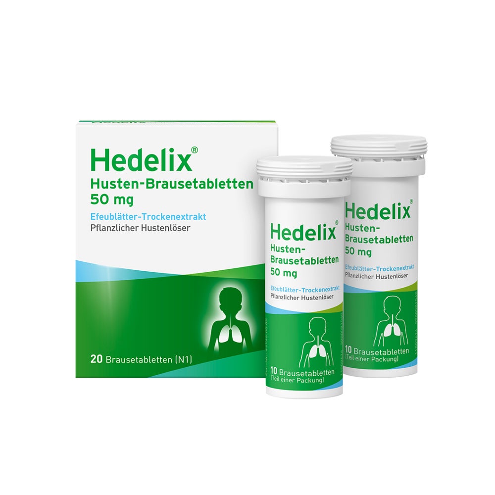 Hedelix Husten-Brausetabletten 20 St