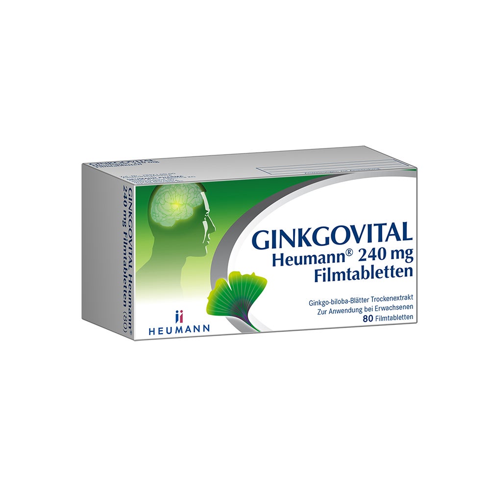 Heumann GINKGOVITAL 240 mg Filmtabletten 80 St