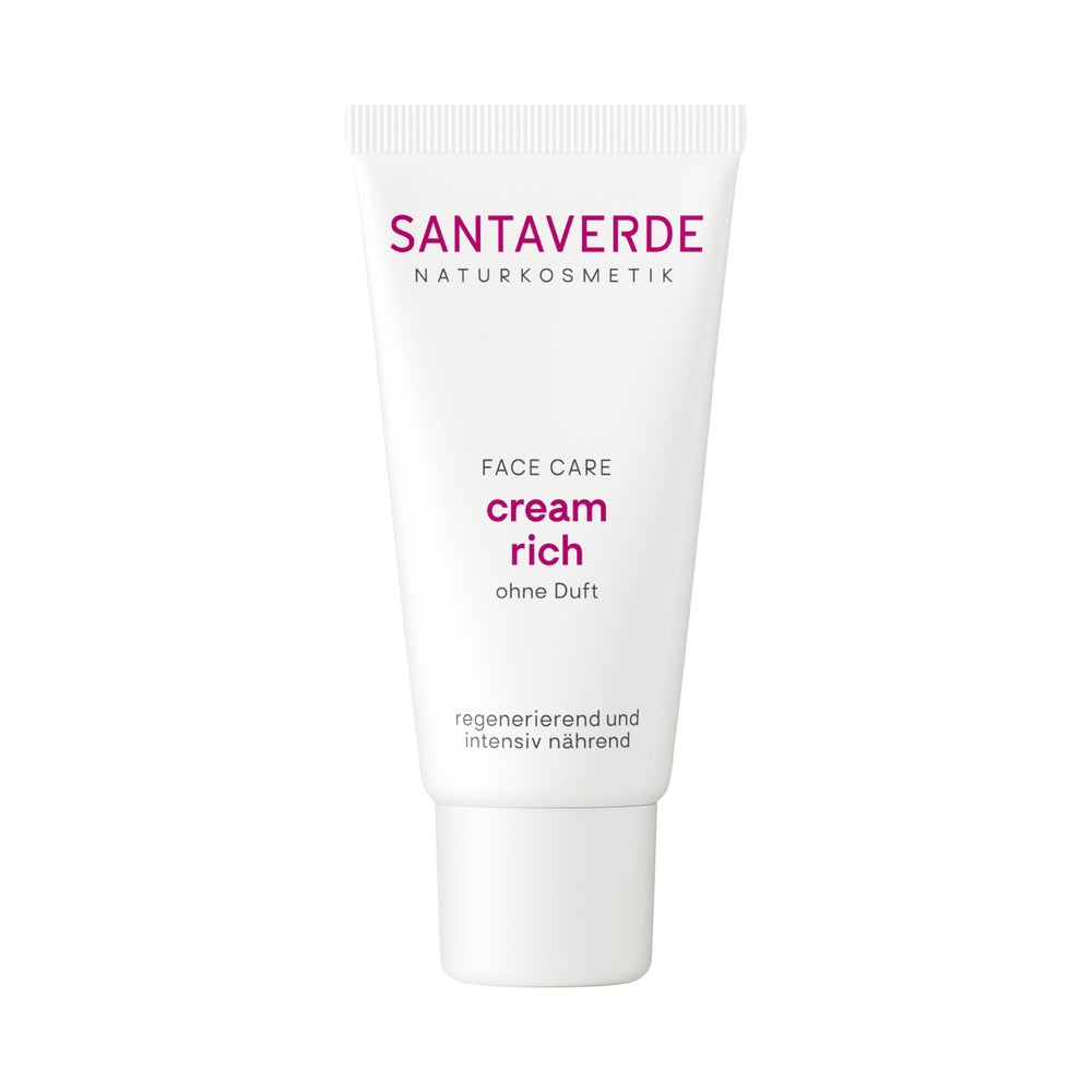 SANTAVERDE aloe vera creme rich ohne duft 30 ml