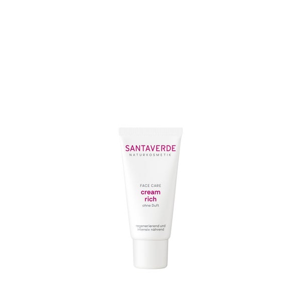 SANTAVERDE aloe vera creme rich ohne duft 30 ml