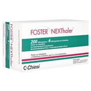 FOSTER NEXThaler 200/6 µg 120 ED Inhalationspulver 2 St