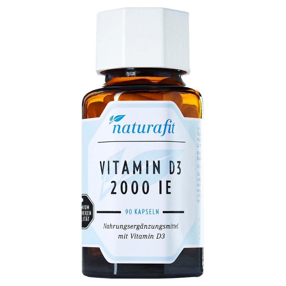 Naturafit Vitamin D3 2.000 I.E. Kapseln 90 St