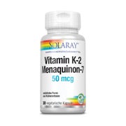 Produktabbildung: Solaray Vitamin K2 Menaquinon-7 50 mcg 30 St