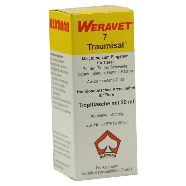 Traumisal 7 Tropfen vet. 20 ml