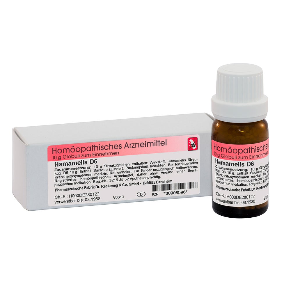 Dr. Reckeweg Hamamelis D6 Globuli 10 g