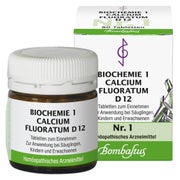 Biochemie 1 Calcium fluoratum D 12 Table 80 St