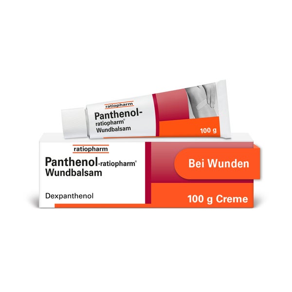 Panthenol ratiopharm - Wundsalbe für die Haut 100 g