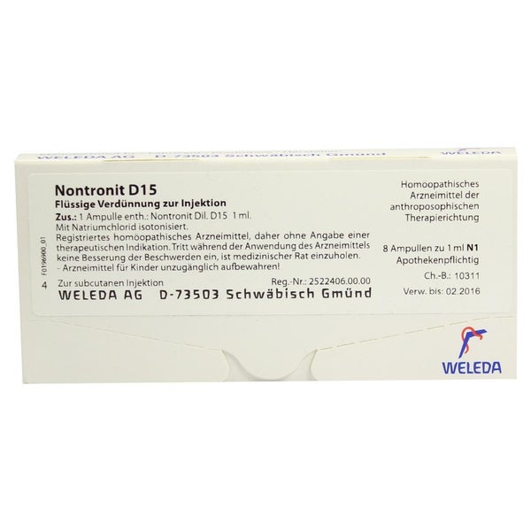 Nontronit D 15 Ampullen 8X1 ml
