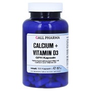 Produktabbildung: Calcium+vitamin D3 GPH Kapseln 120 St