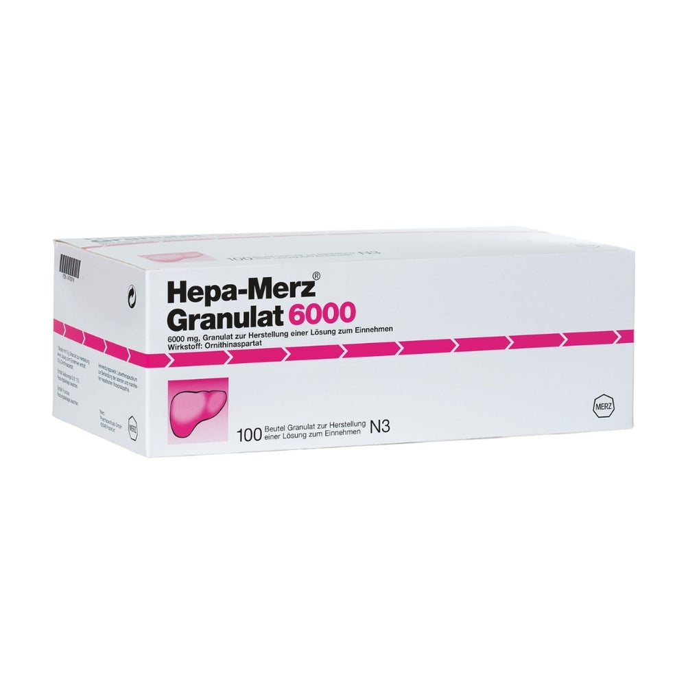 HEPA MERZ Granulat 6.000 Beutel 100 St