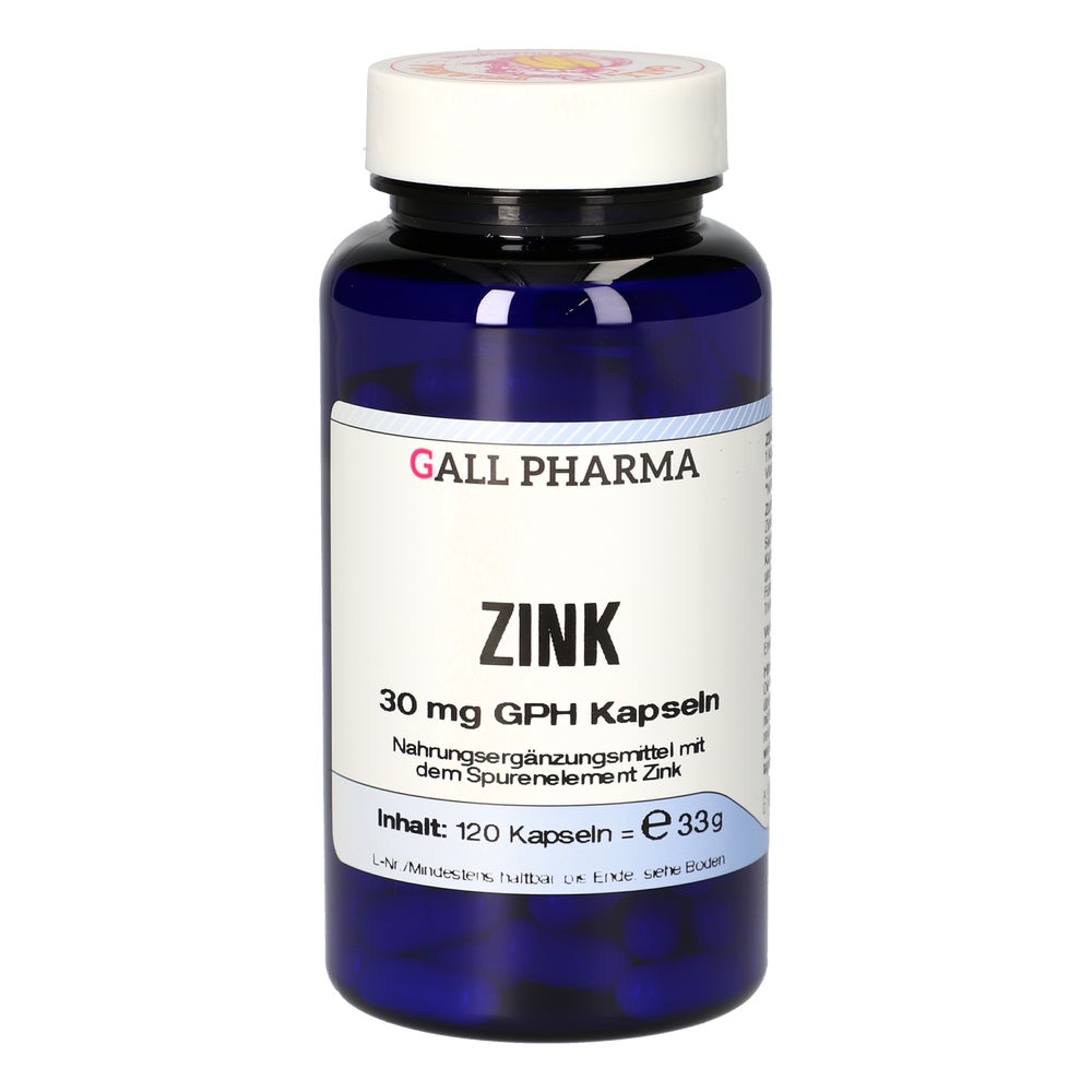 ZINK 30 mg GPH Kapseln 120 St