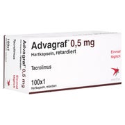 Advagraf 0,5 mg Hartkapseln retardiert 100 St