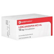 Lercanidipin-hcl AL 10 mg Filmtabletten 100 St
