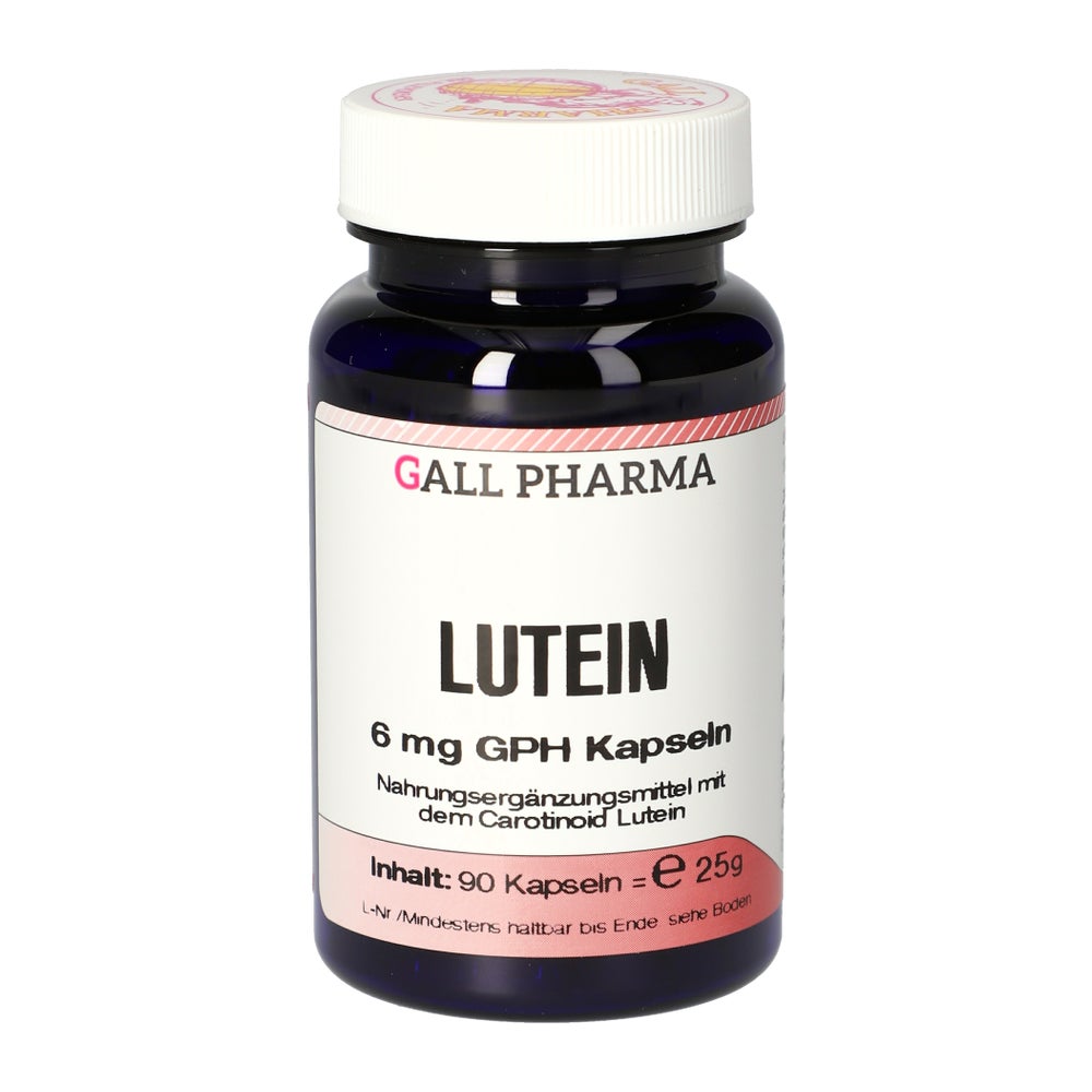 Lutein 6 mg Kapseln 90 St