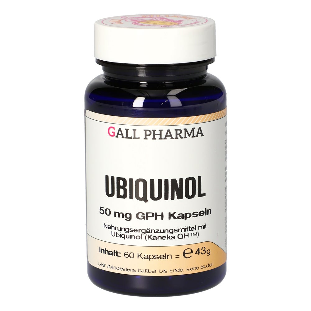 Ubiquinol 50 mg GPH Kapseln 60 St