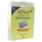 Kolibri Comwash Extra Waschhandschuh unf 50 St
