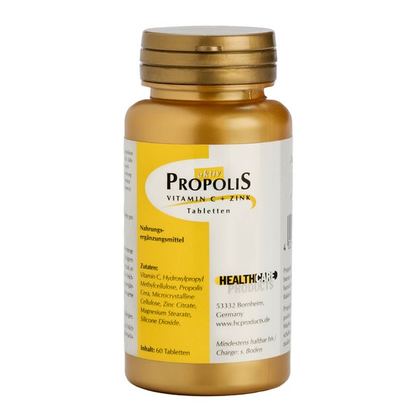 Propolis Vitamin C & Zink Tabletten 60 stück 60 St