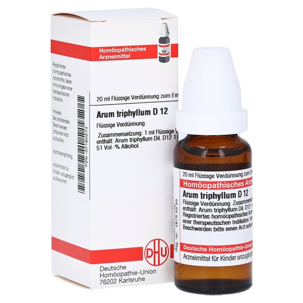 ARUM Triphyllum D 12 Dilution 20 ml