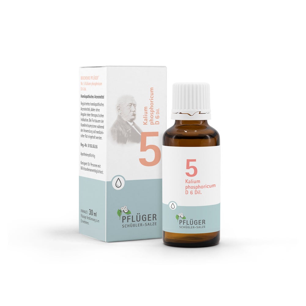 Biochemie Pflüger Schüßler-Salz Nr. 5 Kalium phosphoricum D6 30 ml