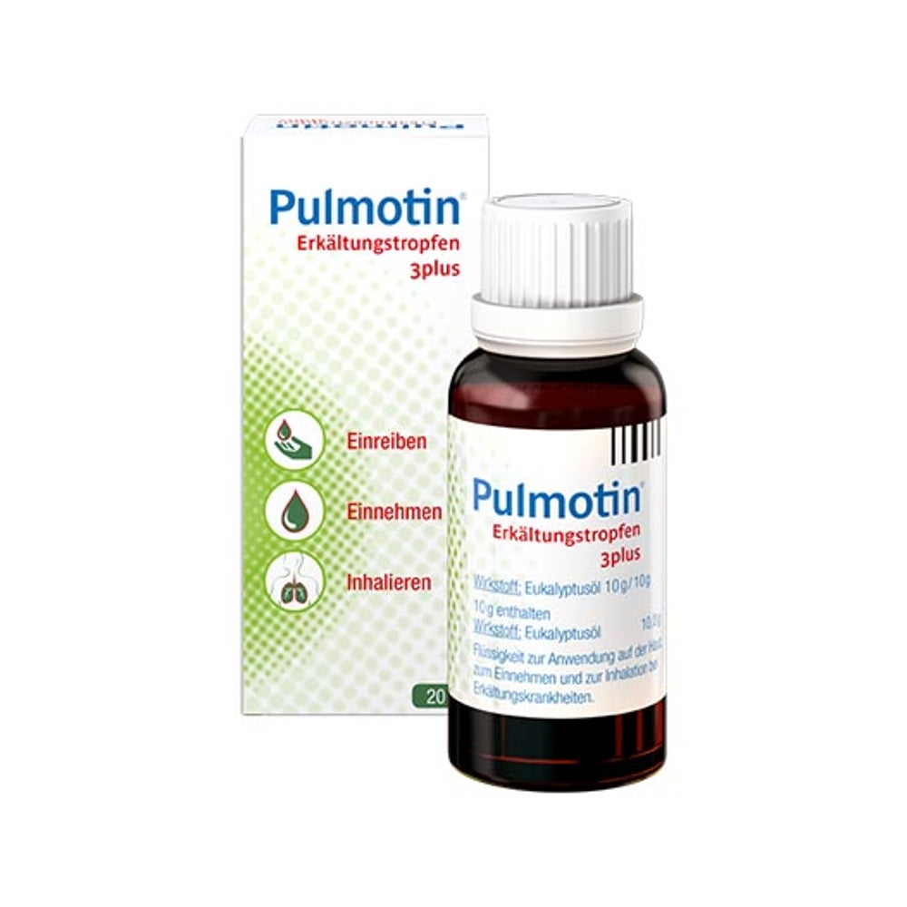 Pulmotin Erkältungstropfen 3plus 20 ml