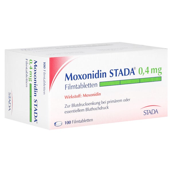 Moxonidin Stada 0,4 mg Filmtabletten 100 St