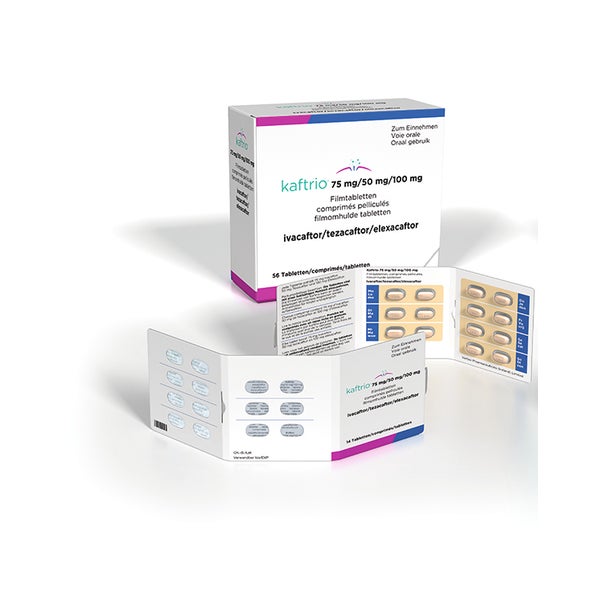 KAFTRIO 75 mg/50 mg/100 mg Filmtabletten 56 St