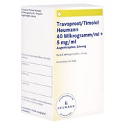 TRAVOPROST/Timolol Heumann 40 µg/ml+5 mg/ml ATR 3X2,5 ml