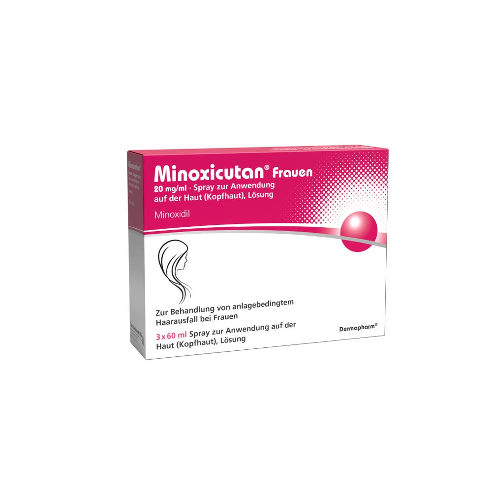 Minoxicutan® Frauen 20 mg/ml Spray 3X60 ml