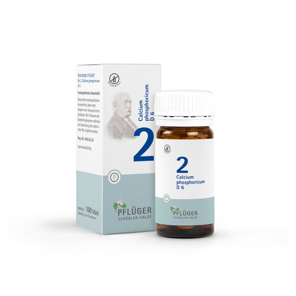 Biochemie Pflüger Schüßler-Salz Nr. 2 Calcium phosp. D6 100 St