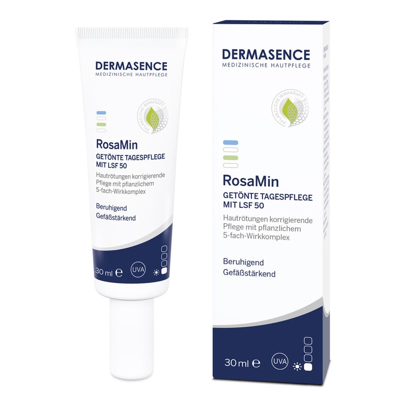 Dermasence Rosamin Getönte Tagespflege m 30 ml